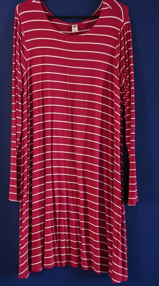 Old Navy Striped Swing Dress